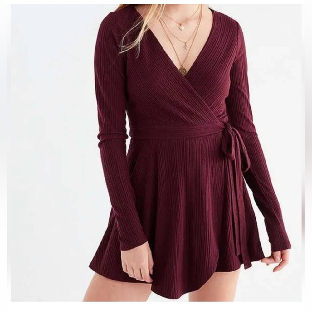Maroon Urban Outfitters Romper Size S